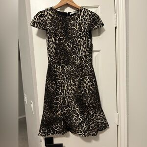 Alice and Olivia Leopard Dress
